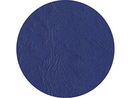 LMG-BMDL-DBL-R2 - premium thermal binding cover, leather structure with a clear front, 2 mm, 50 pieces, dark blue