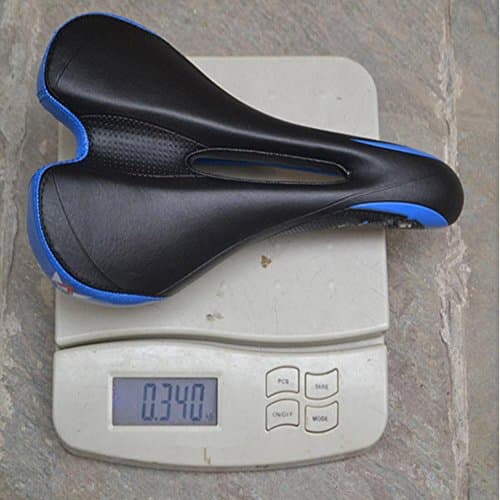 Bicycle saddle seat , blue