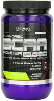 Ultimate Nutrition Flavoured Lemon Lime BCAA 12,000 Powder, 475 g