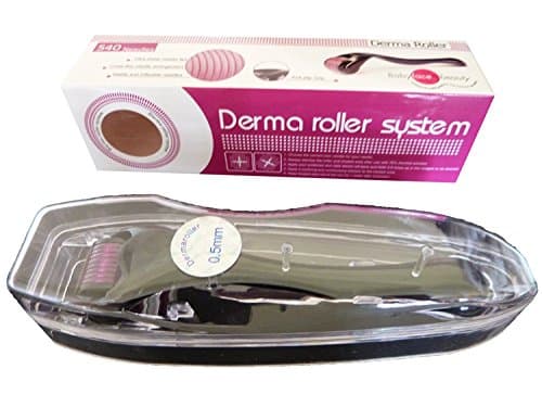 New Professional 540 Derma Roller Micro Needle Rolling system Skin Care For Face Body Strech Marks (540-1.5MM)