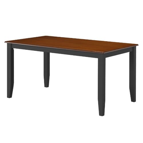 Boraam Bloomington Dining Table, Black/Cherry