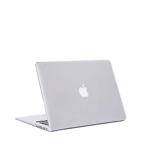 HX TECHNOLOGY- Ultra Slim Soft-Touch Hard Plastic Shell Snap On Crystal Case for Apple MacBook Air 11.6" (A1465 / A1370) Cover - Transparent