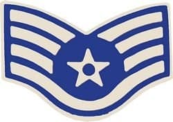 Air Force E-5 / Staff Sergeant Lapel Pin or Hat Pin