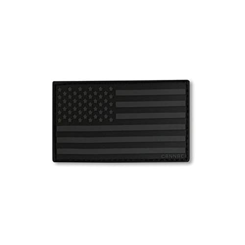 USA Velcro Patch, Right Arm, Black [CPG-ACS-USAR-B - Cannae]