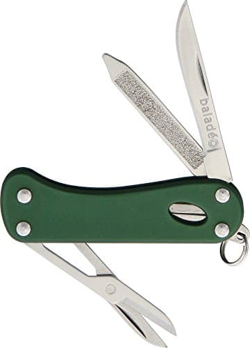 Baladeo Barrow Keychain Knife Green