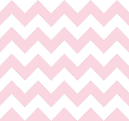 Wedding Table Runner, Pink and White Chevron