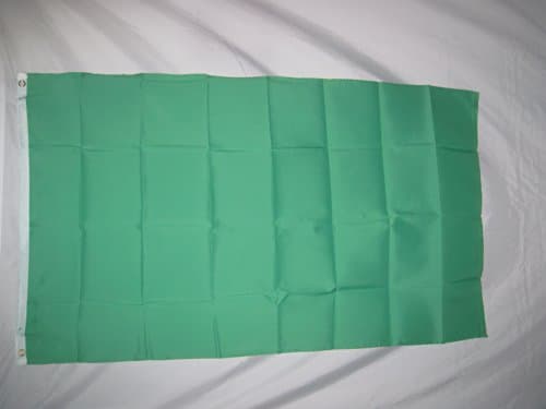 quarks Solid Green Warning Flag 3 X 5 3x5 Feet Polyester New
