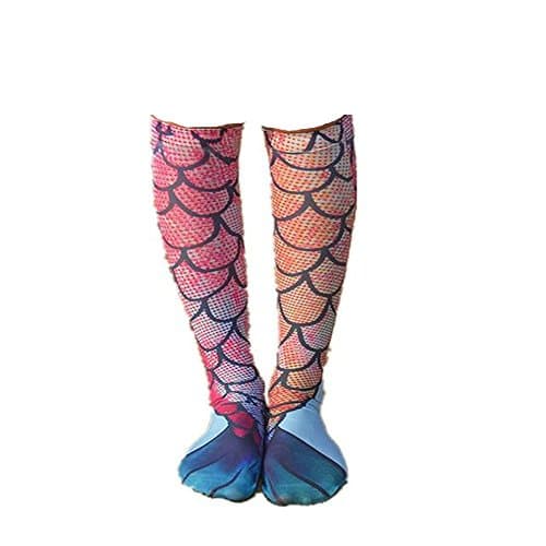 Mermaid Socks Crazy Fun Unique