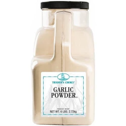 Traders Choice Garlic Powder - 6 lb. container, 1 per case