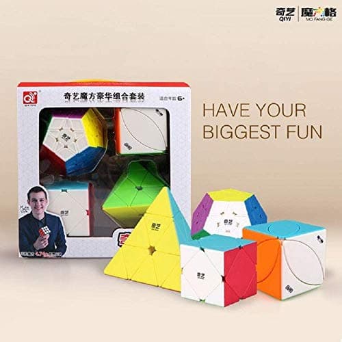 IndiaBuy Speed Magic Cube, Rubik's Cube (Gift Set 2)