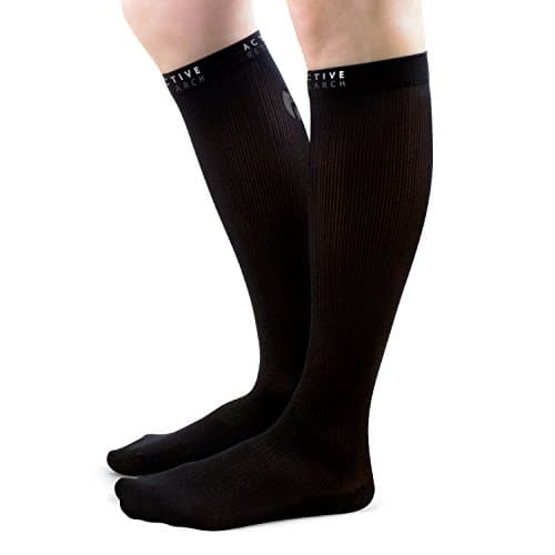 AR Research® Compression Knee High Socks - Best Athletic Compression &amp; Support Socks For Sports, Basketball, Training, Running, Crossfit &amp; More - Medium