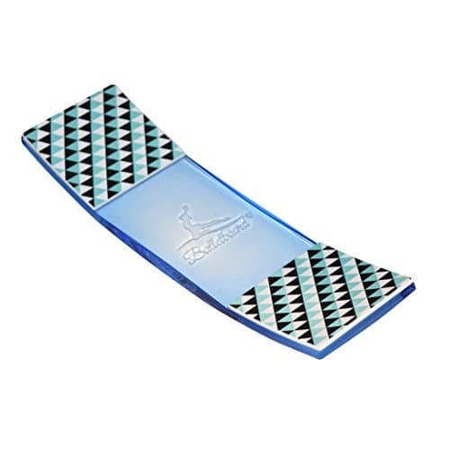 Balletboard - A Turning Board for Dancers - Premium training tool for improving dance turns (Blue/GreenCheck)