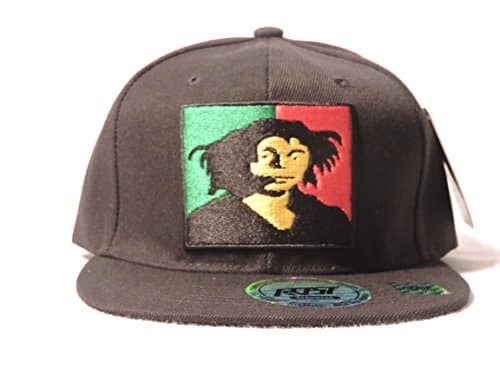 Bob Marley One Love Rasta snapback fitted adjustable cap