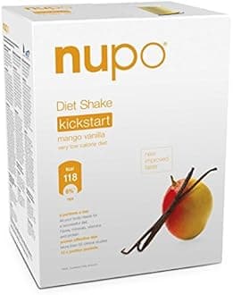 Nupo Diet Shake - Mango Vanilla Very Low Calorie Diet (12 sachets) - Full Meal Replacement Diet from Denmark.