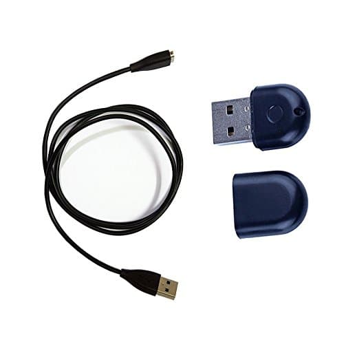 Yishun New Bluetooth USB Wireless Sync Dongle with USB Charger Charging Cable for Fitbit Surge Activity Tracker (Surge cable&amp;Bluetooth usb)