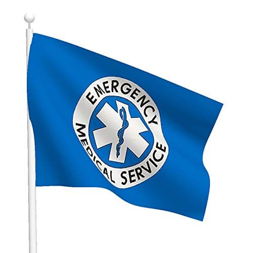 EHT Flags 3x5 EMS Flag Made in The USA from SolarMax 200 Denier Nylon