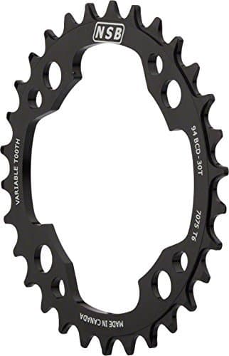 North Shore Billet Variable Tooth Chainring: 30T x 94mm BCD, for SRAM X01 Cranks by North Shore Billet