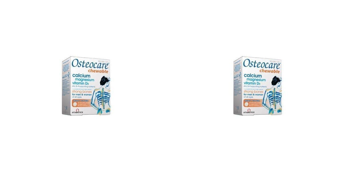 (2 PACK) - Vitabiotics Osteocare Tablets - Chewable | 30s | 2 PACK - SUPER SAVER - SAVE MONEY