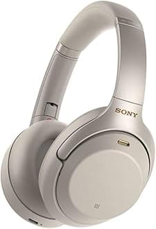 SonyWH-1000XM3 Bluetooth Wireless Over Ear Headphones with Mic (Silver)
