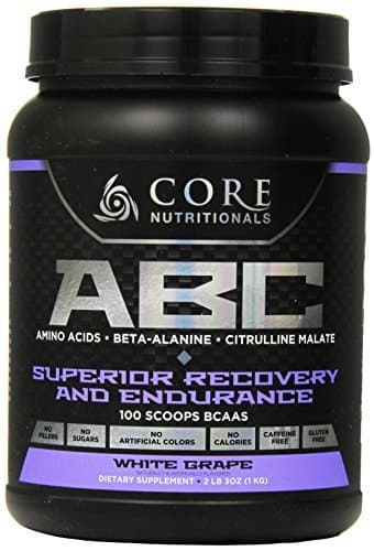Core Nutritionals ABC Pre-Workout Supplement, White Grape, 2 Pound 3 Ounce by Core Nutritionals