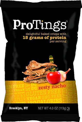 ProTings Zesty Nacho Protein Chips 4 oz