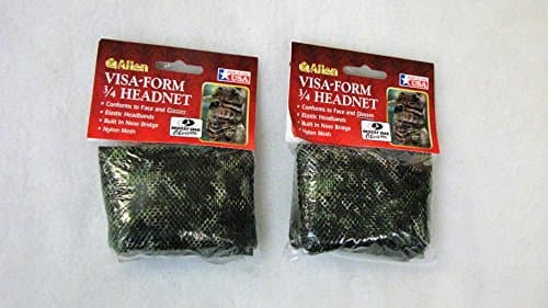 AM168- VIS A FORM, CAMO 3/4 HEADNET - PACK OF 2