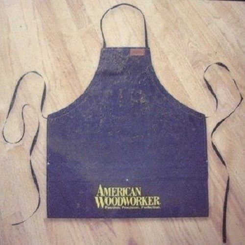 American Woodworker Carpenter Apron Denim