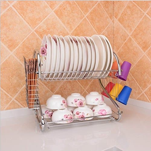 High quality stainless steel folding type dish rack