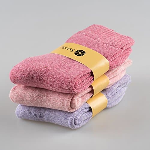 Womens 3-pack Fall Crew Socks