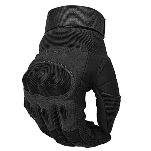 COTOP Motorcycle Gloves(Upgraded Version), Hard Knuckle Touch Screen Gloves Motorcycle Gloves Motorbike ATV Riding Full Finger Gloves for Men-Provide 6 Month Guarranty