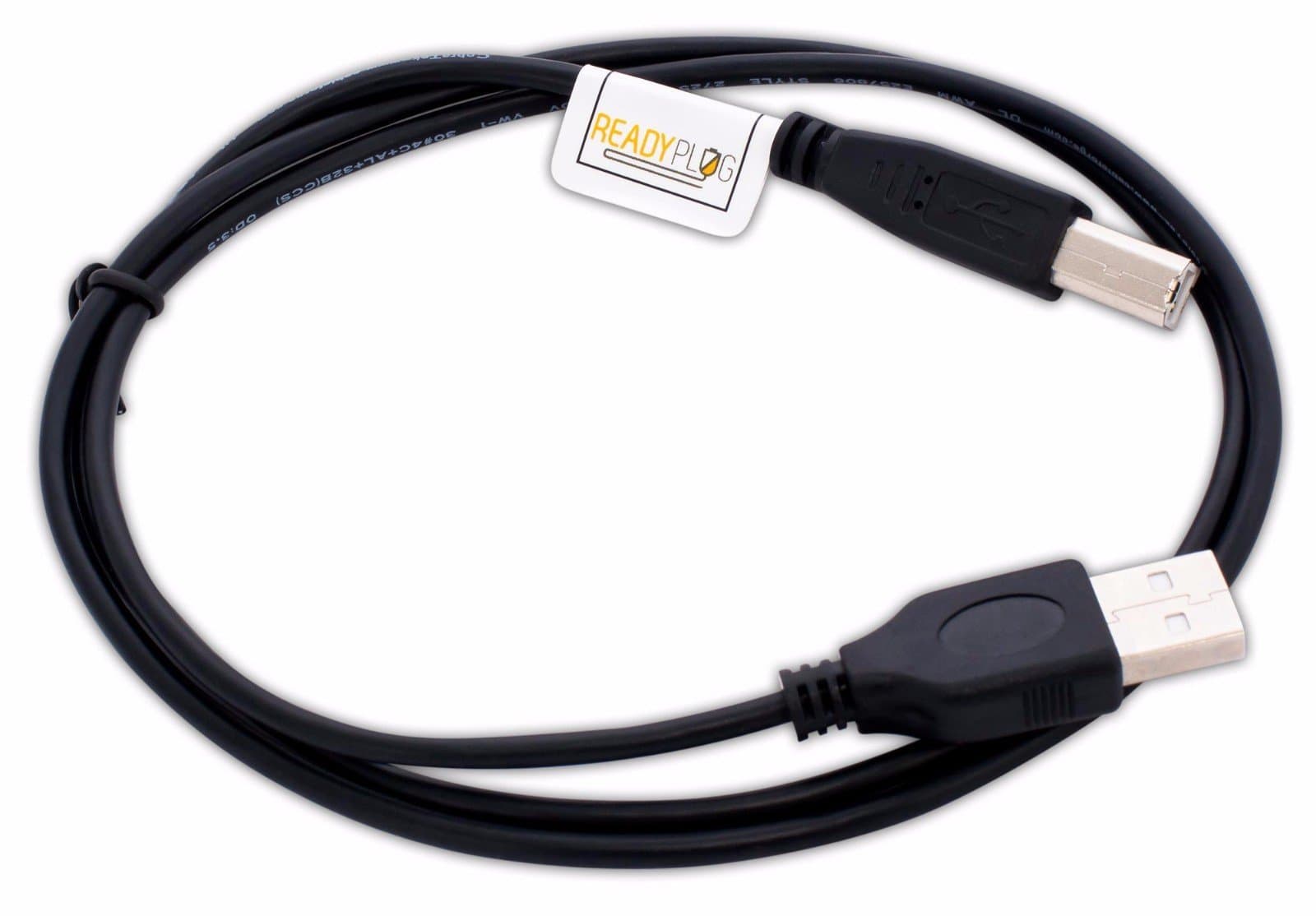 ReadyPlug USB Cable Compatible with HP Envy 5530 e-All-in-One Printer A9J40A#B1H Printer (3 Feet, Black)