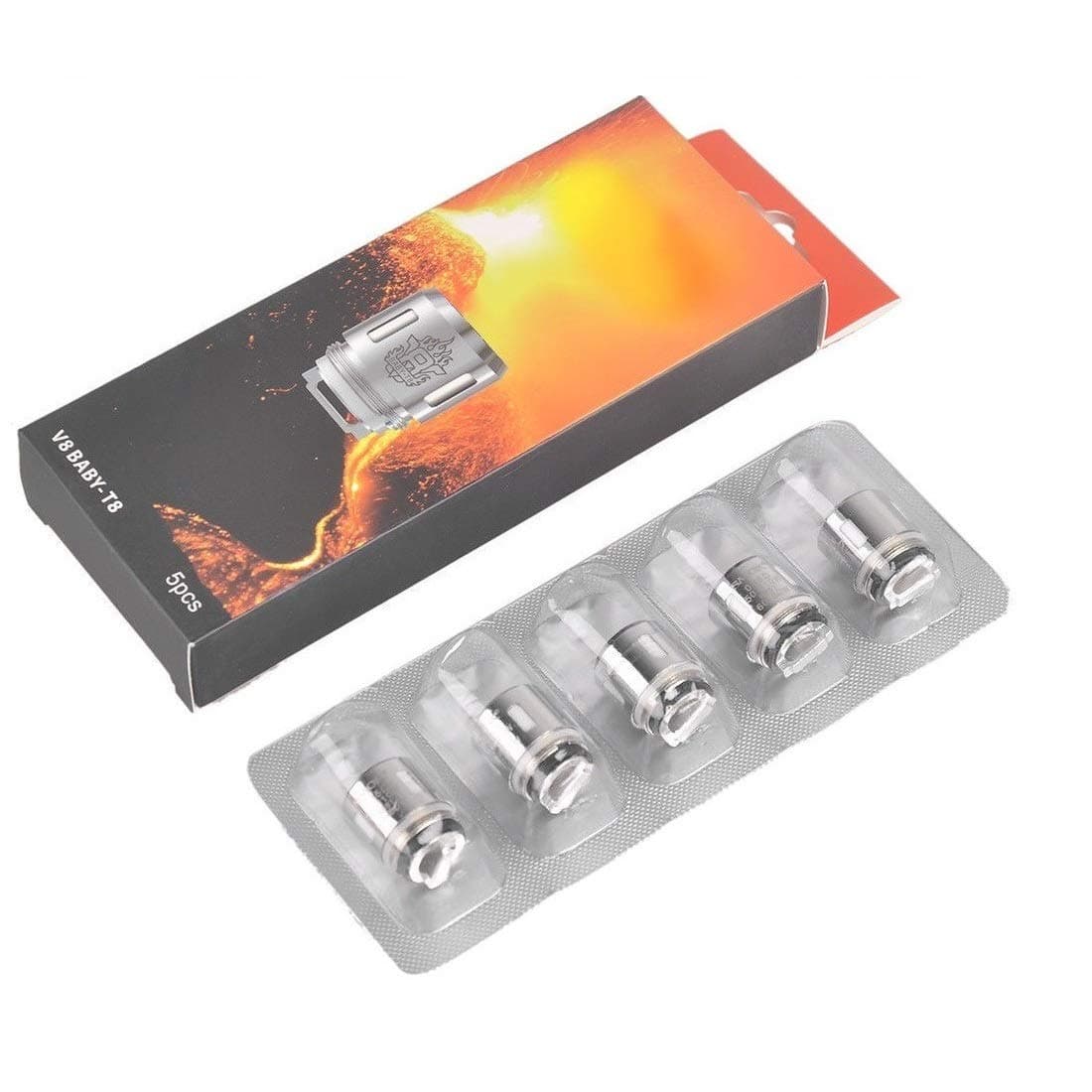 5.Pcs/pack Replacement Accessories. [V_8'] B.ab.y's |T.8's|O.15'ohm's}