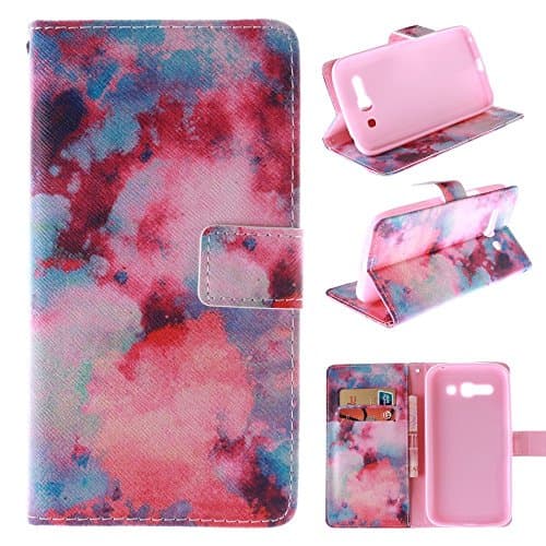 C9 Case Alcatel One Touch Pop C9 Kickstand Case,Bat King Beautiful Evening Glow Pattern Premium Leather Wallet Flip Kicstand Case Cover With Magnetic Closure For Alcatel One Touch Pop C9