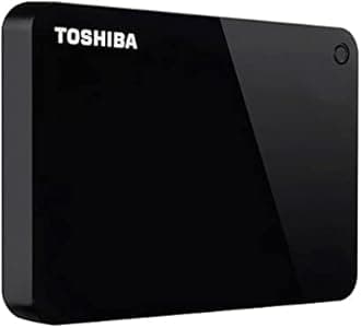 Toshiba HDTC910XK3AA Canvio Advance 1TB Portable External Hard Drive USB 3.0, Black