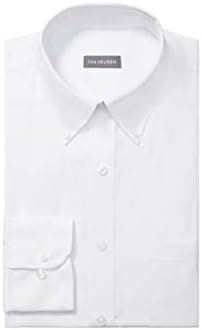 Van Heusen Men's Dress Shirt Regular Fit Pinpoint Solid