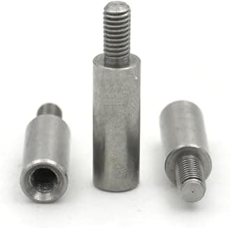 10pcs/20pcs M3 M4 304 Stainless Steel Round Standoff Male to Female Standoff Screw(10pcs,M4x 60 (Plus 6mm))