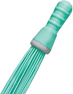 Signamio® Plastic Kharata Jadu/Broom/Durable/Wet & Dry for Rough Surfaces/Bathroom/Balcony/Indoor/Outdoor/Ideal for Wet Floors,Toilets,Kitchen & Home Floor Cleaning No-Dust Broom-Multi Color - 2pcs