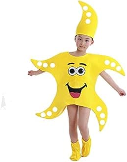 Quenny children's marine animal costume,seahorse octopus starfish crab Halloween dance costume.