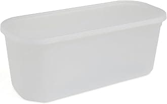 5 Litre Napoli Ice Cream Container/Rectangular storage container (100)