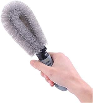 Tyre Cleaning Brush Brush for Cleaning Car Wheel Hub Wheel Tyre Rim Scrub Brush Hub Clean Wash Useful Brush Car Truck Motorcycle Bike Washing Cleaning Tool,Set of 1 Pic Brushes