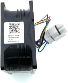 MacMaxe Refrigerator Evaporator Fan Motor Replacement for GE GFE28GMKBES – Motor for Fresh Food Section