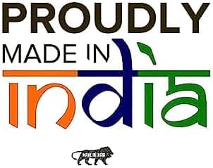 The Artage Puffy Stool for Living Room Vanity Dressing Table Sitting Brown Printed Premium Foam Cushioned Pouffe Ottoman for Foot Rest Stool for Home Decor Furniture Wooden (Floral) (Earthy Brown)