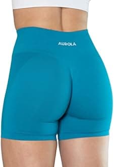 AUROLA Women's Intensify Shorts Yoga (Pack of 10)