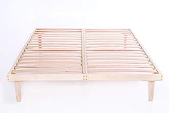 Green Design Pack of 3 slats 53 mm wide Beech Wood Replacement Bed Slats Curved Sprung Single Double Grade A 3 pcs (985 mm long)