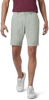XYXX Men's Element Chino Shorts | Solid Straight Fit | 100% Cotton with Dual Pockets & Plus Sizes