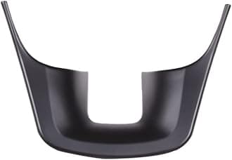 CHEAYAR Steering Wheel Trim Cover ABS Fit for Toyota Fortuner 2016-2022, Car Steering Wheel Panel Protection Frame Molding Sticker Trim, Matt Black