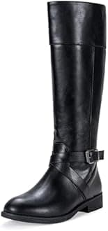 Vepose Women's Fashion Ankle Booties Combat Boots for Women, Eight Eyes