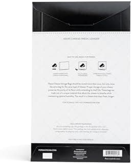 Formaticum Cheese Storage Bags, Keep Charcuterie Fresh, Wax Paper Bags, 45 Count