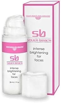 South Beach Intense Face Corrector – Gentle Salon-Strength Formula to Support Even Skin Tone, Radiance & Smooth Texture – Natural, Non-Irritating