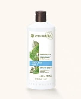 Yves Rocher Gentle Shampoo with Hamamelis Extract Soothing and Mild Formula Sensitive Scalp All Hair Types - 300 ml./ 10.1 fl.oz.